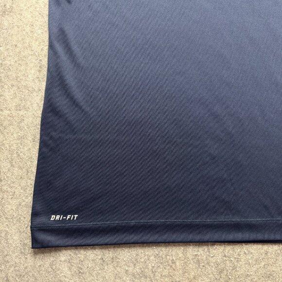 Tennessee Titans Nike Polo Shirt Men XL Blue OnField DRI-FIT Performance - Picture 5 of 14